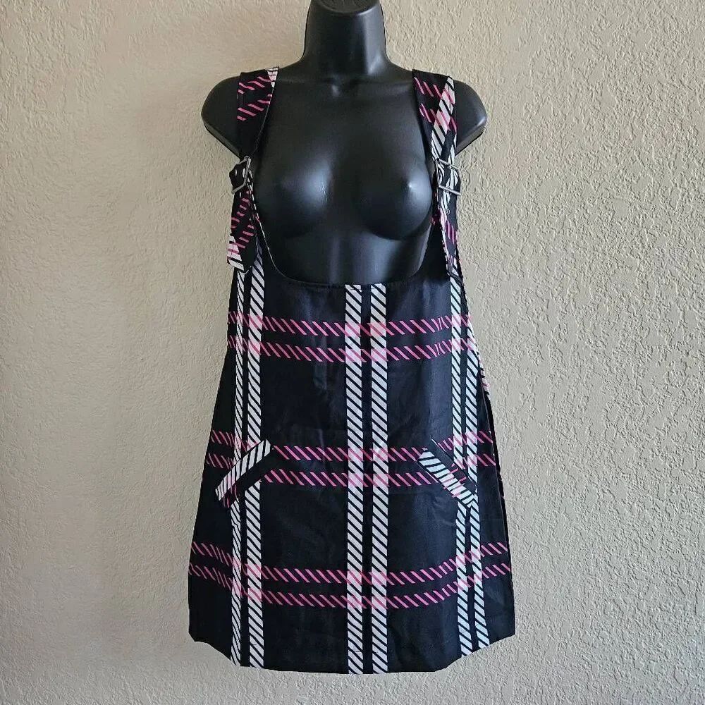 NWT Pretty Damage Overall Jumper Mini Dress